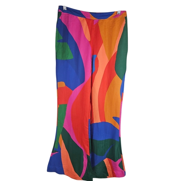 FARM Rio Multicolor Boot Cut Pants - Picture 4 of 10